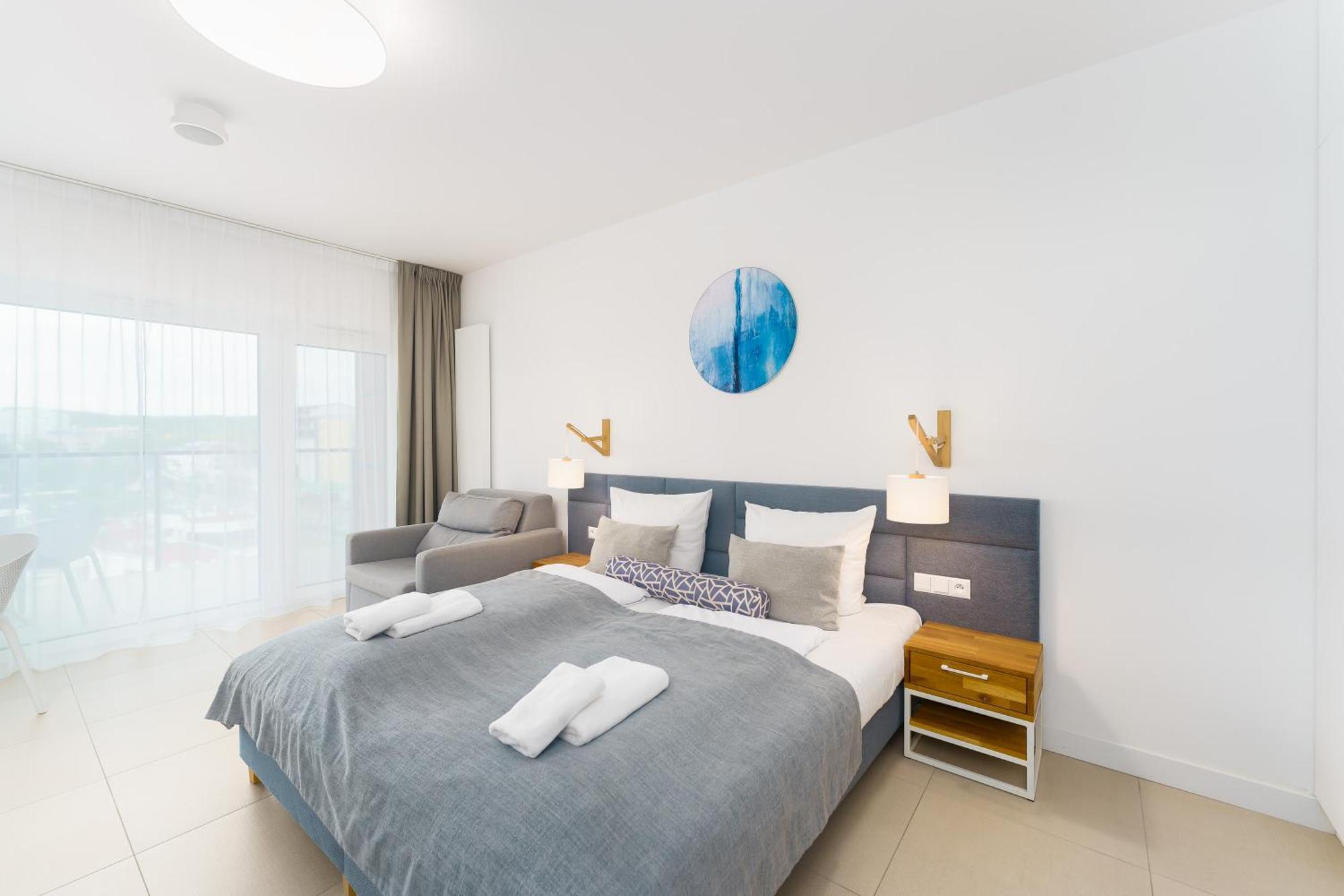 Aquamarina Prima Deluxe Studios With Sea View By Noclegi Renters Miedzyzdroje Buitenkant foto