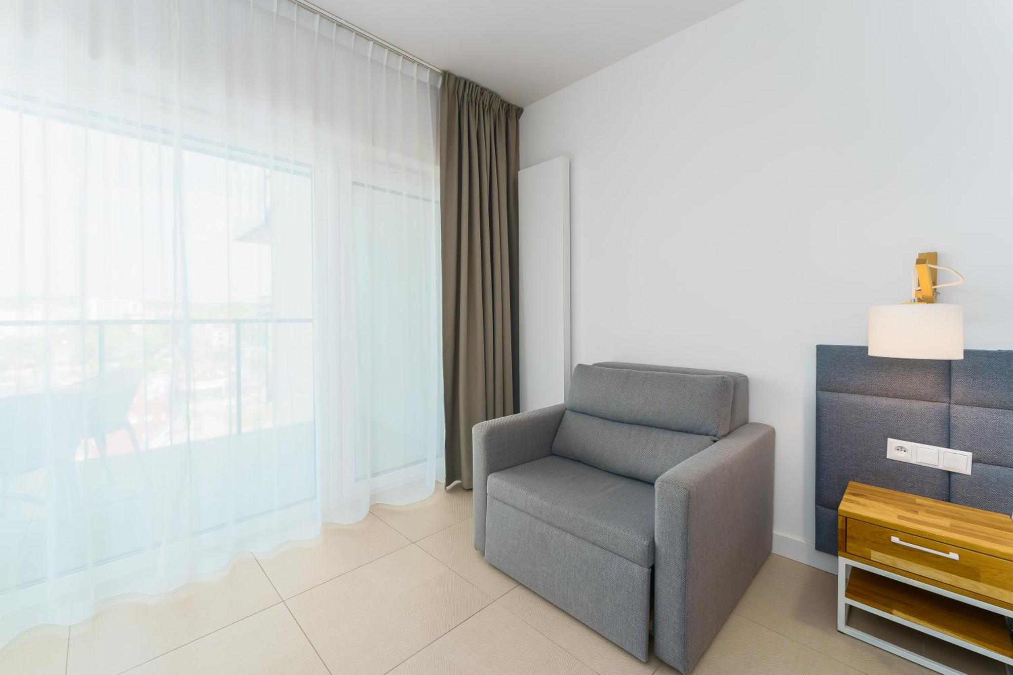 Aquamarina Prima Deluxe Studios With Sea View By Noclegi Renters Miedzyzdroje Buitenkant foto