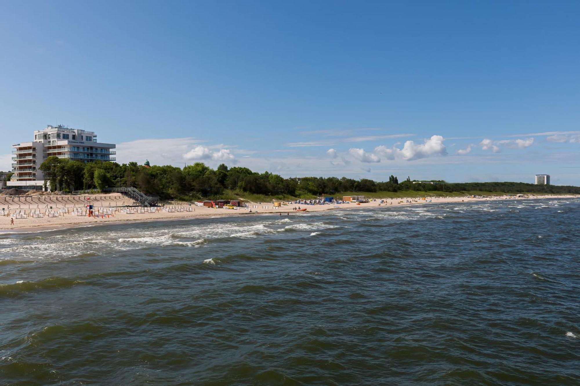 Aquamarina Prima Deluxe Studios With Sea View By Noclegi Renters Miedzyzdroje Buitenkant foto