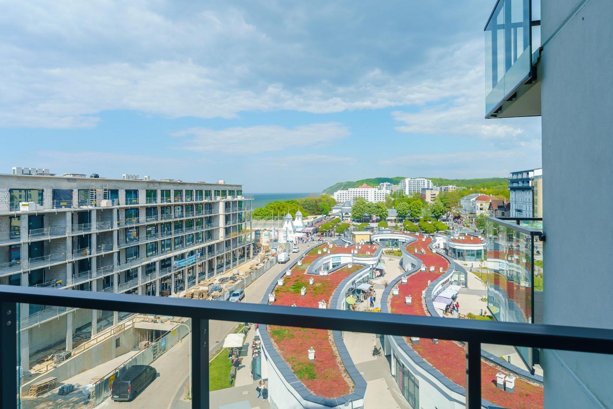 Aquamarina Prima Deluxe Studios With Sea View By Noclegi Renters Miedzyzdroje Buitenkant foto